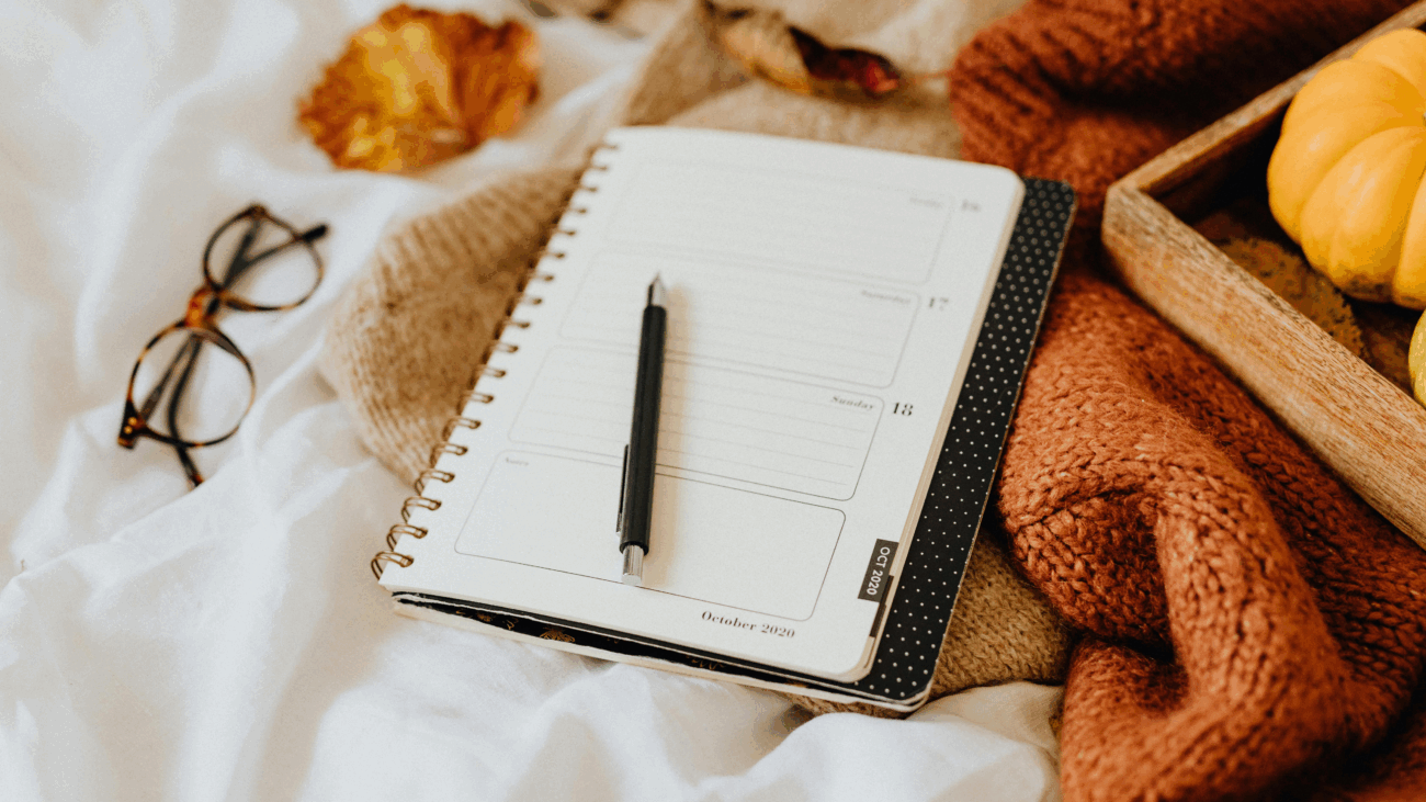 4 idées de pages de journaling à faire en automne