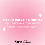 Atelier créatif et goûter vegan à Bordeaux