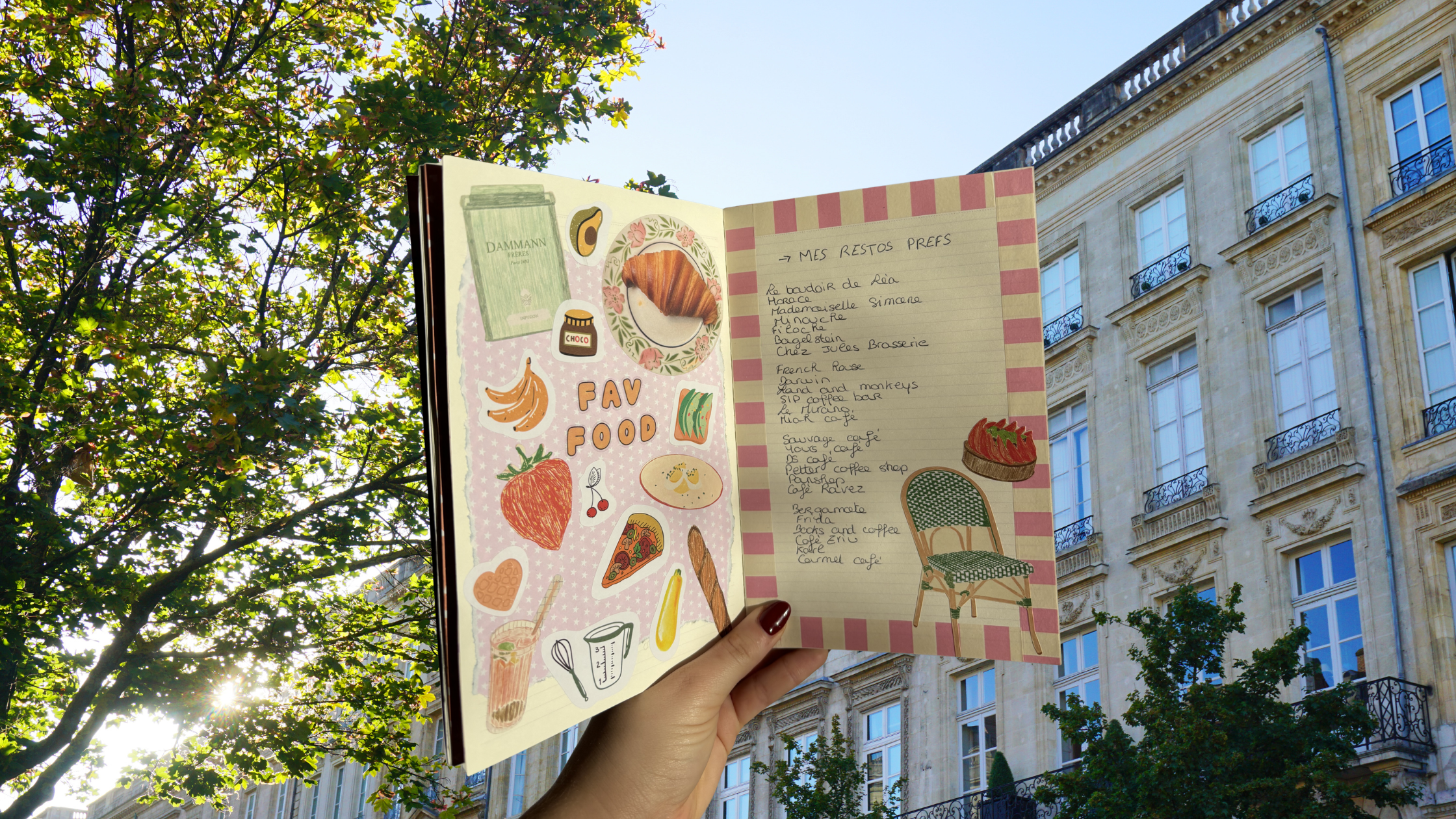 L’activité créative à faire absolument à Bordeaux le journaling souvenir